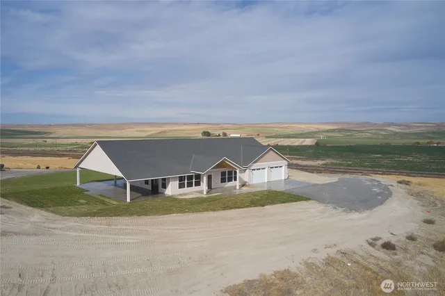 a view of houses with outdoor space