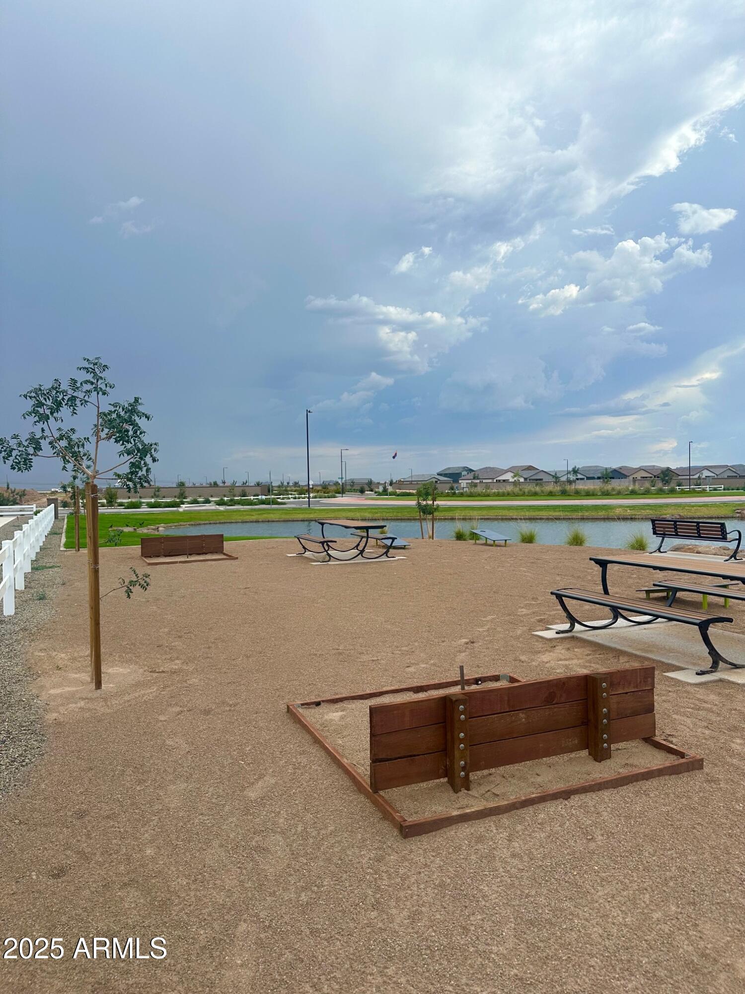2110 Night Rider Road San Tan Valley, AZ 85140 - Photo 6 of 14 a view of swimming pool with outdoor space and seating area