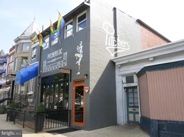 a front view of multi story residential apartment building