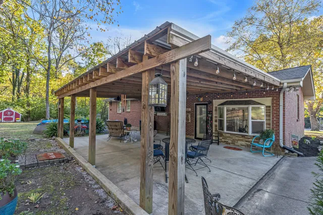 a view of an outdoor space and yard