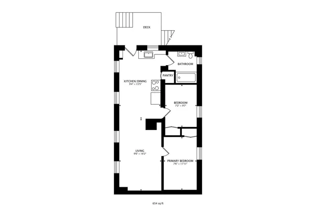 $1,750 | 1131 West Taylor Street, Unit 1R, Chicago, IL 60607