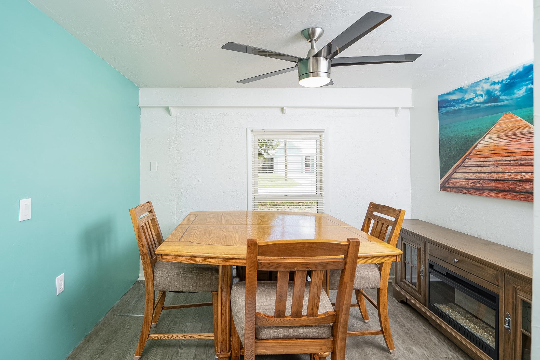 490 Pyrus Street St. Augustine, FL 32080 - Photo 21 of 35 a view of a dining room with furniture and a window