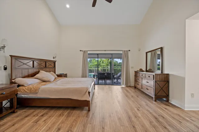 a spacious bathroom with a tub and shower