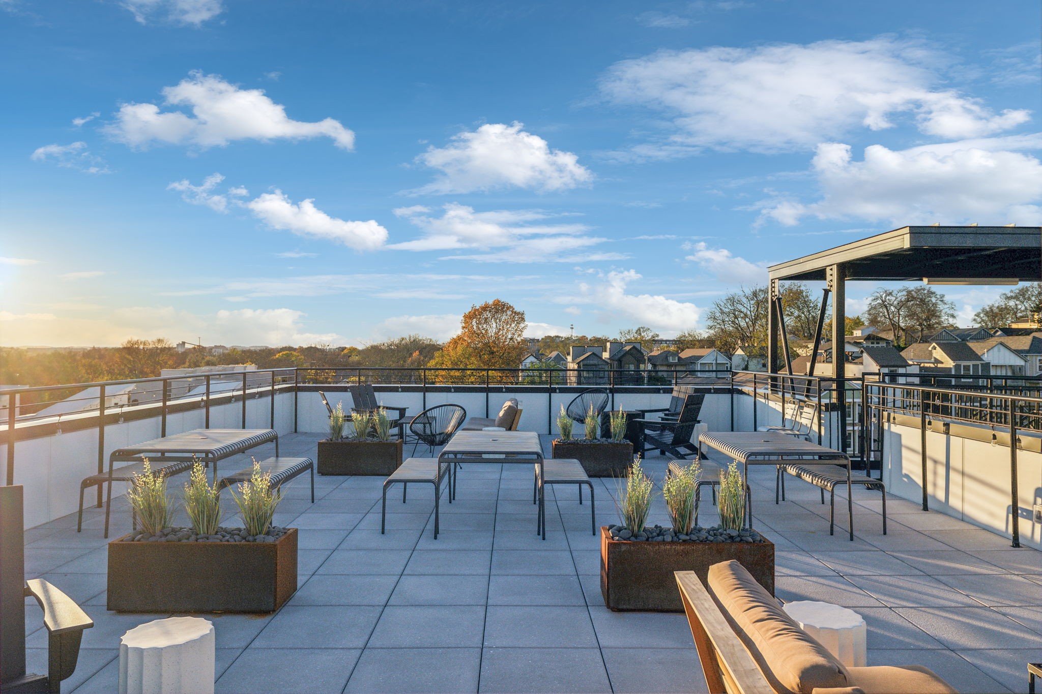 1310 Lischey Avenue, Unit 306 Nashville, TN 37207 - Photo 51 of 58 a view of a terrace with furniture