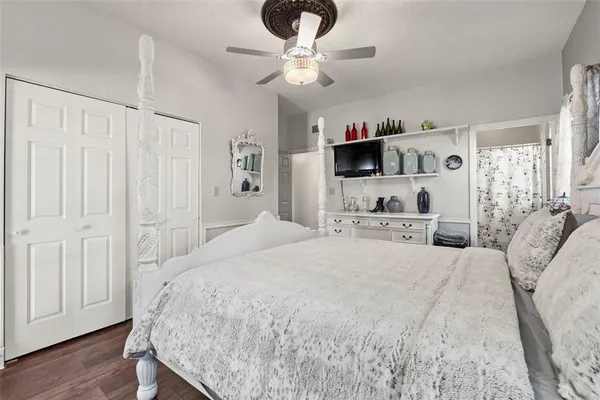 an aerial view of a city with lots of residential buildings