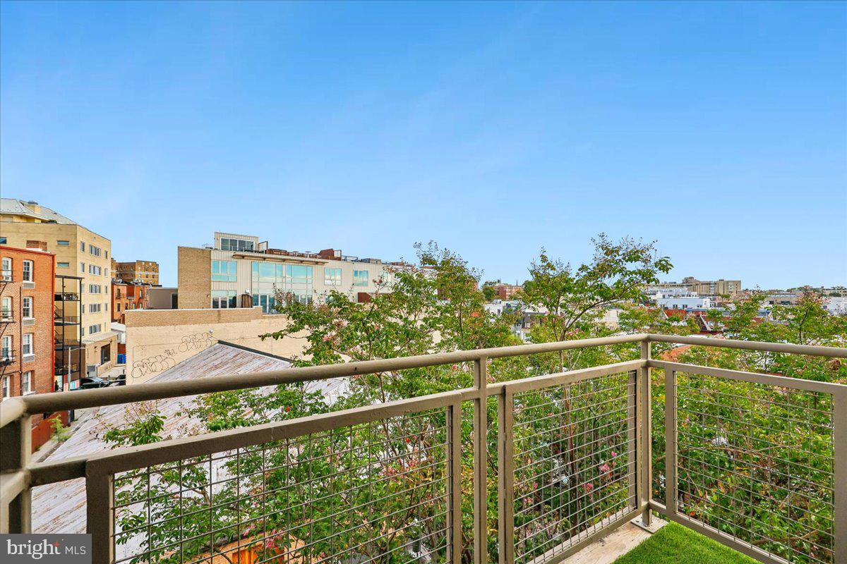 1819 Belmont Road Northwest, Unit 4 Washington, DC 20009 - Photo 31 of 67 Rear Balcony Views