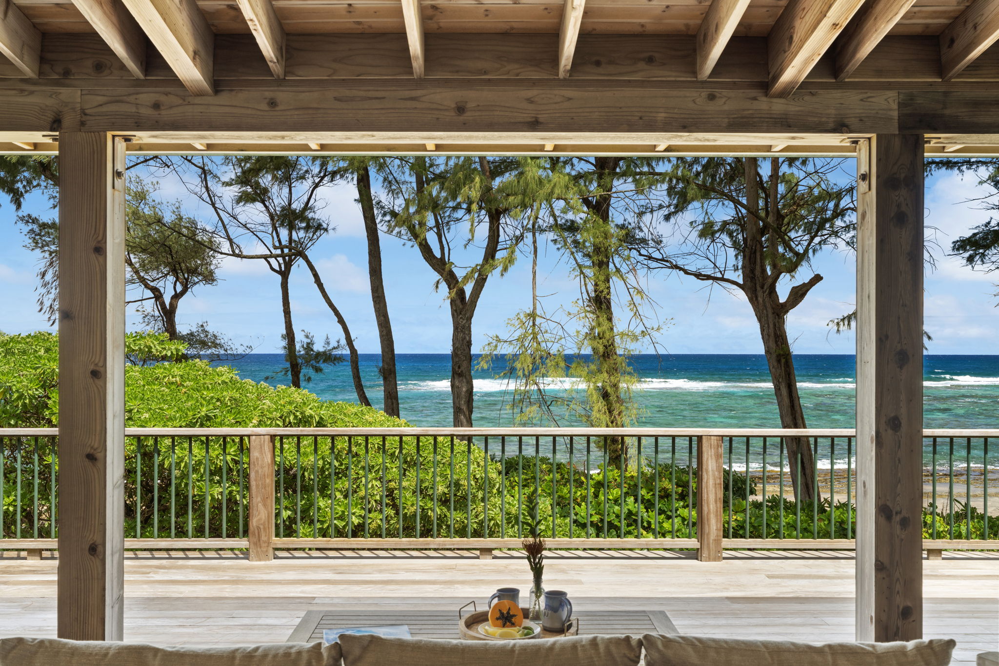 7312 Alealea Road Hanalei, HI 96714 - Photo 9 of 30 a view of a balcony with lake view