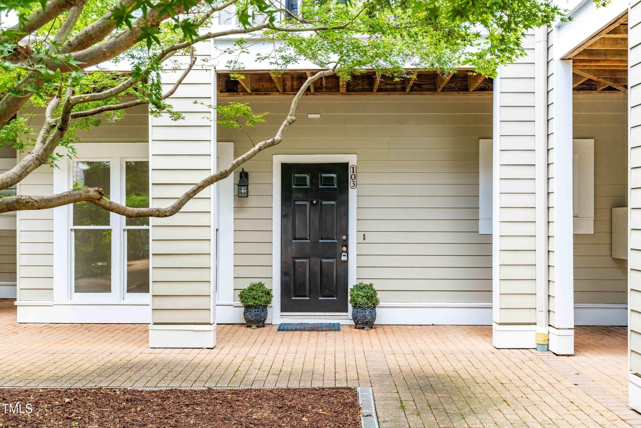 1000 Brighthurst Drive, Unit 103 Raleigh, NC 27605 - Photo 2 of 24 entrance