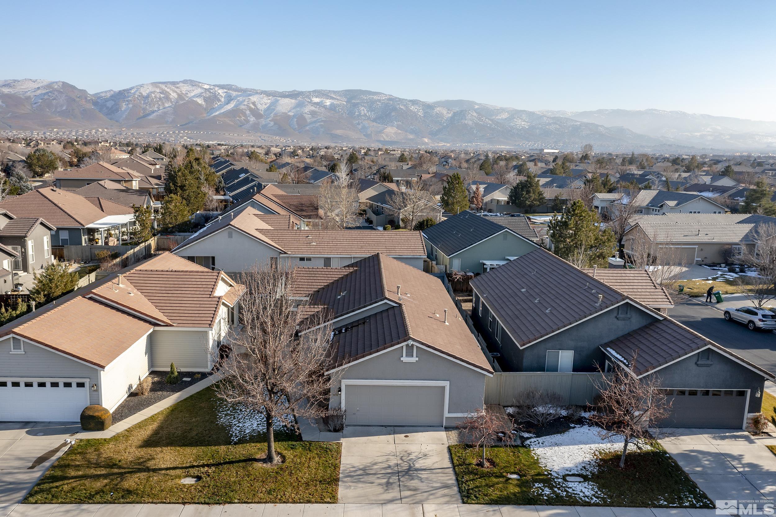 1474 Diamond Country Drive Reno, NV 89521 - Photo 24 of 38 an aerial view of residential houses with outdoor space