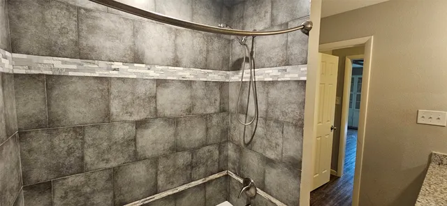 a view of a bathroom