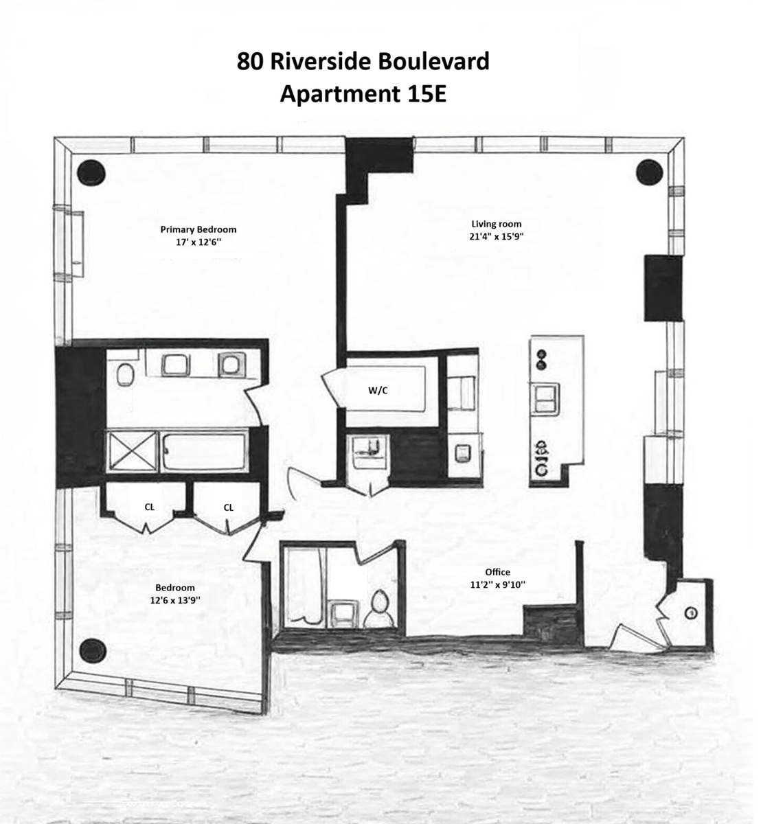 80 Riverside Boulevard, Unit 15E Manhattan, NY 10069 - Photo 24 of 24
