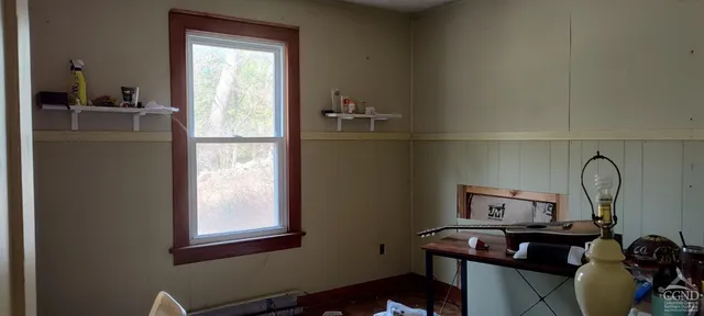 a room with storage and utility