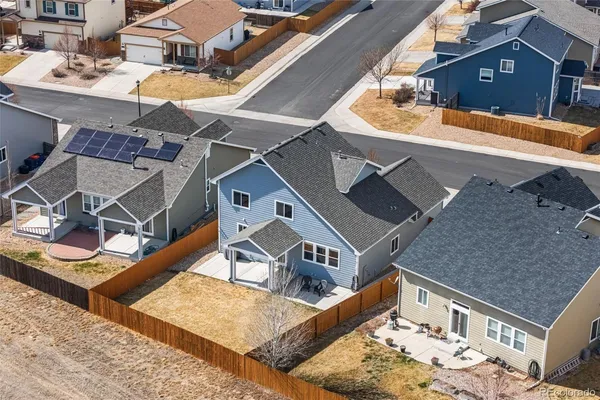 a view of an ocean and a building