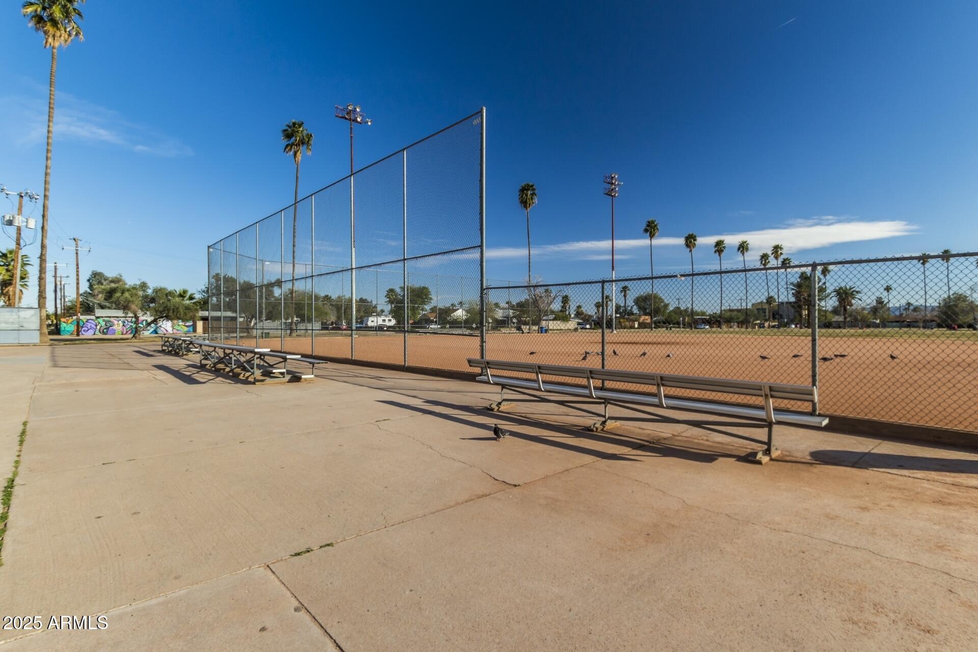 1318 East Culver Street, Unit 1 Phoenix, AZ 85006 - Photo 24 of 26 a view of a street with houses