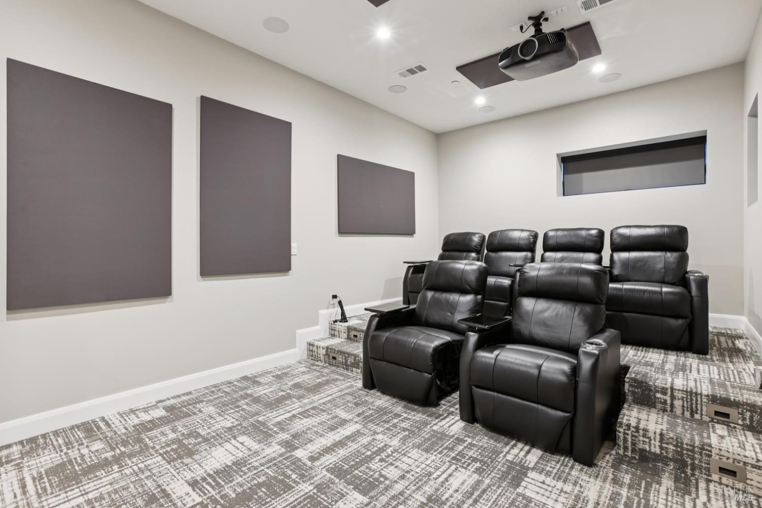 3758 Skyfarm Drive Santa Rosa, CA 95403 - Photo 53 of 80 a living room with furniture and a flat screen tv