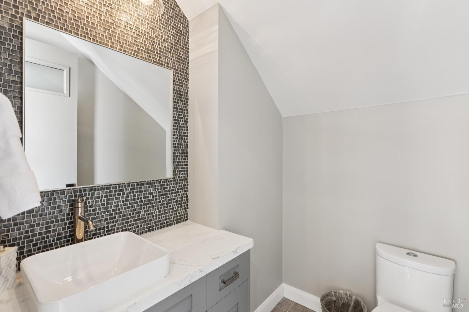 3758 Skyfarm Drive Santa Rosa, CA 95403 - Photo 68 of 80 a bathroom with a sink a toilet and shower