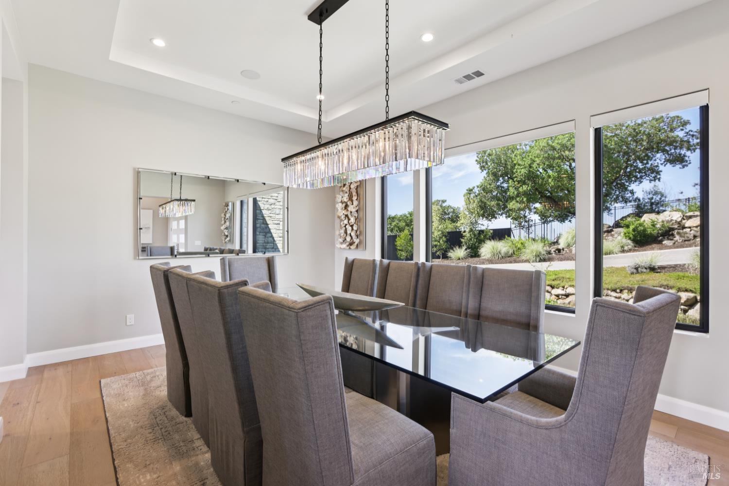 3758 Skyfarm Drive Santa Rosa, CA 95403 - Photo 10 of 80 a view of a dining room with furniture window and outside view