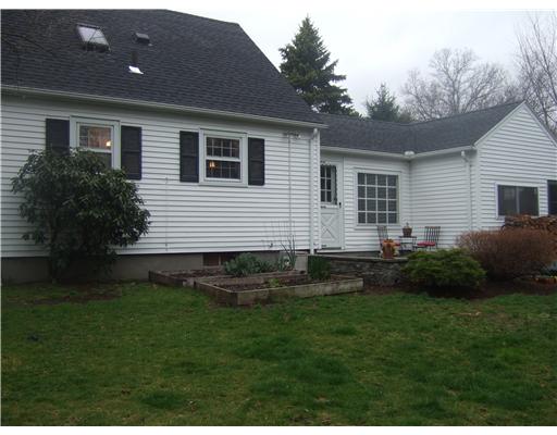 41 Indian Road East Providence, RI 02915 - Photo 12 of 14 Exterior Back. Private Backyard