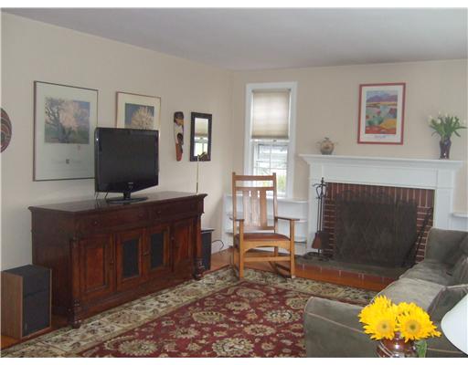 41 Indian Road East Providence, RI 02915 - Photo 6 of 14 Living Room. Living Room with Hardwoods and Fireplace