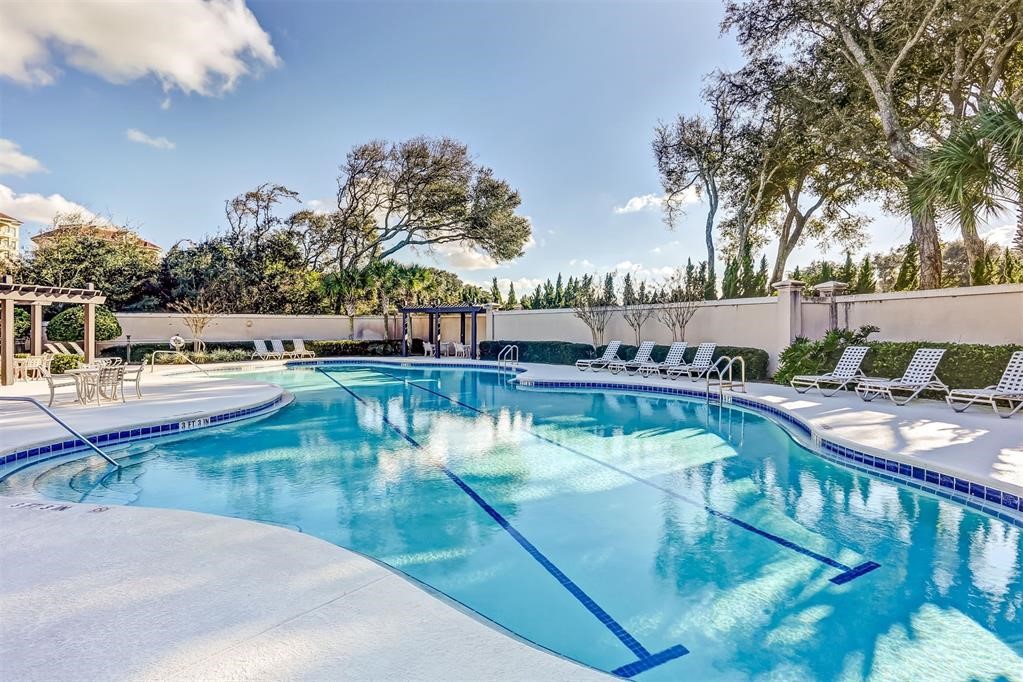Private neighborhood pool access
