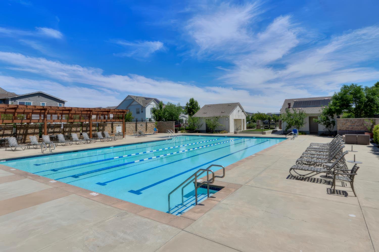 1661 Spring Street, Unit 343 Davis, CA 95616 - Photo 47 of 52 a view of a terrace with a garden