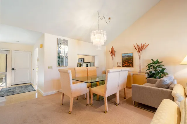 a view of a city with mountains in the background