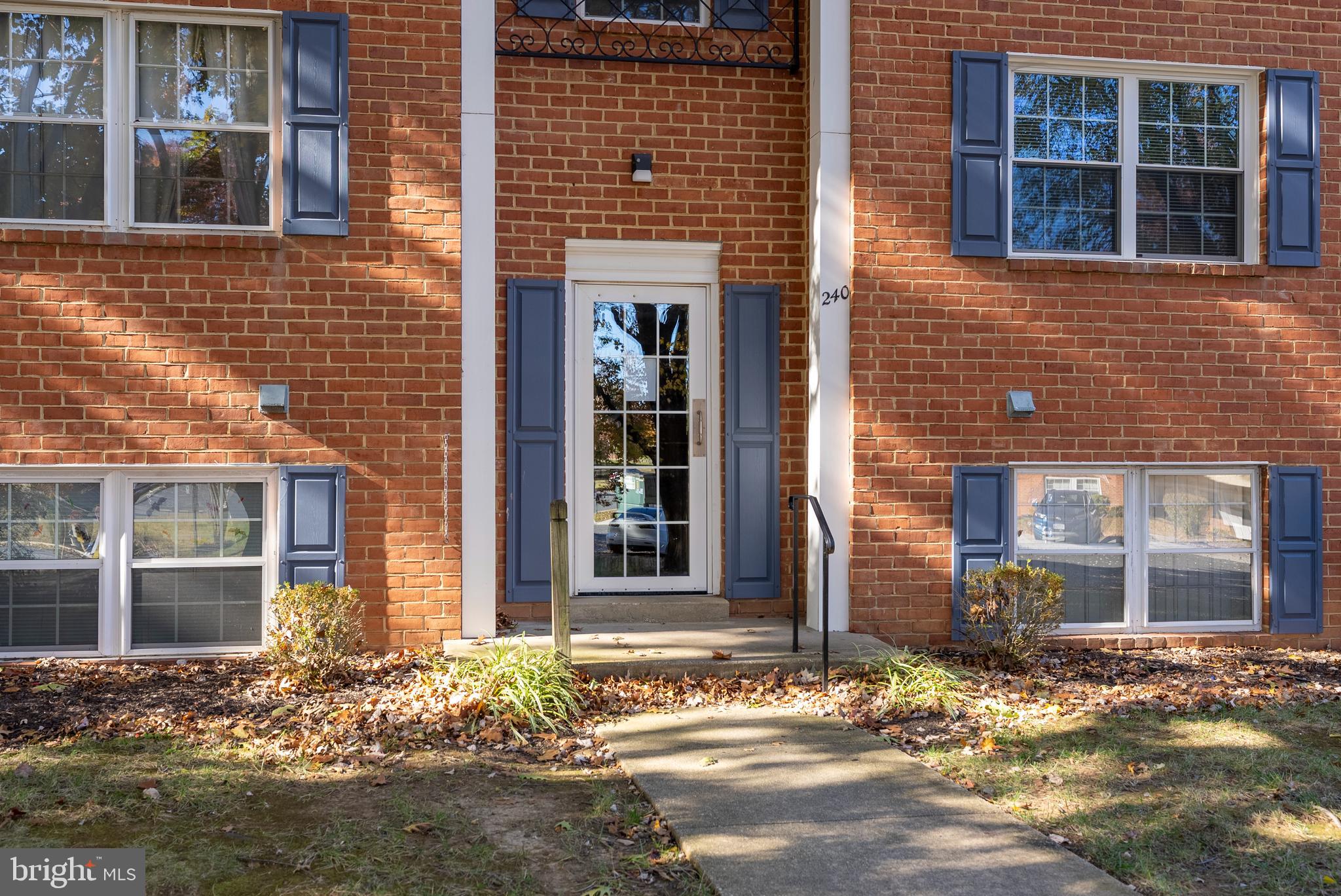 240 Crocker Drive, Unit 240F Bel Air, MD 21014 - Photo 34 of 38 a view of a brick house with a large windows