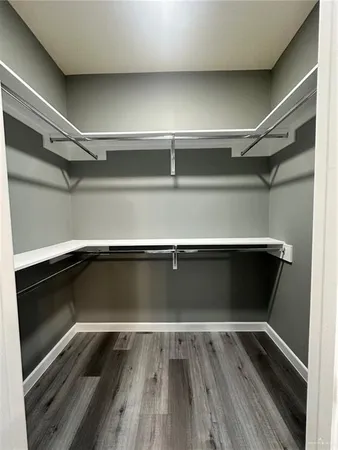a view of walk in closet