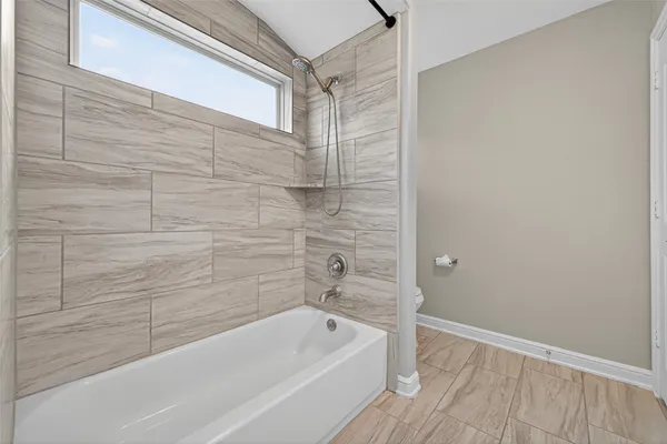 an aerial view of a house with swimming pool