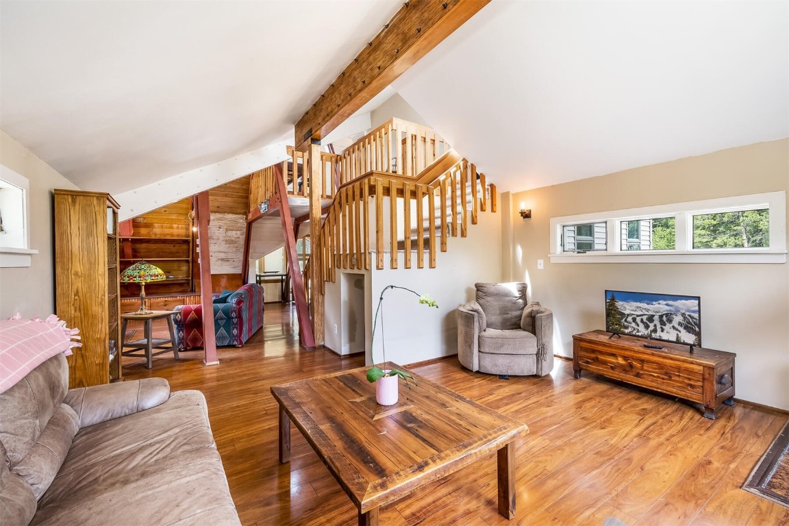 5115 Montezuma Road Montezuma, CO 80435 - Photo 21 of 35 a living room with furniture and a rug