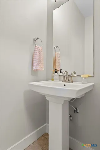 a aerial view of a house