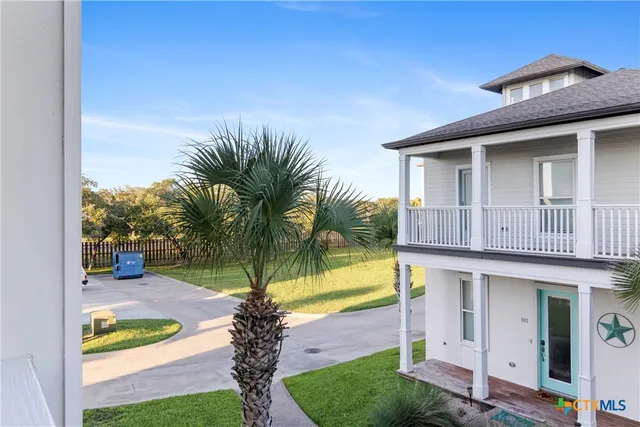 a view of outdoor space and deck