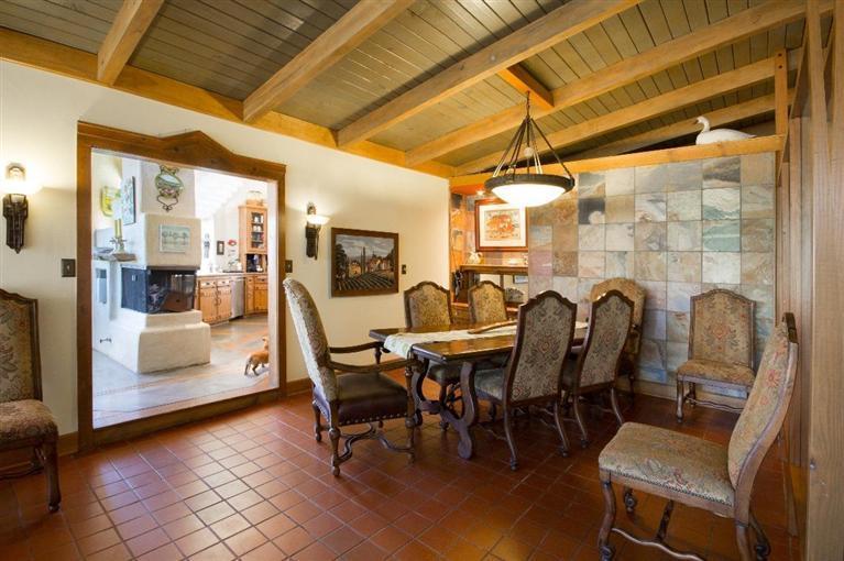 1131 Heatherside Road Pasadena, CA 91105 - Photo 13 of 44 a view of a dining room with furniture window and outside view