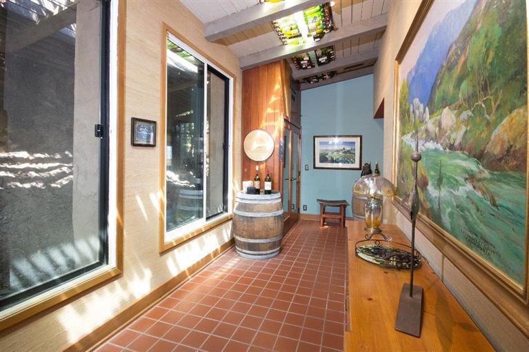 1131 Heatherside Road Pasadena, CA 91105 - Photo 6 of 44 a living room with furniture and a floor to ceiling window