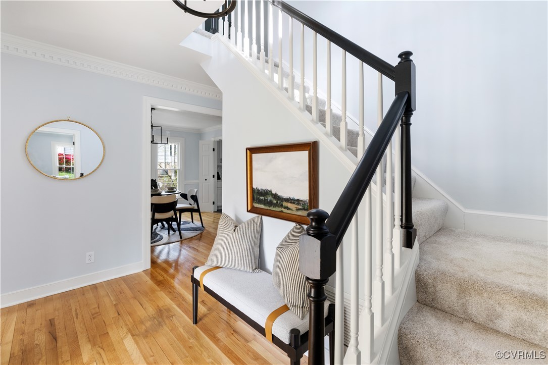 341 Rossmere Drive Midlothian, VA 23114 - Photo 6 of 41 a view of entryway and hall