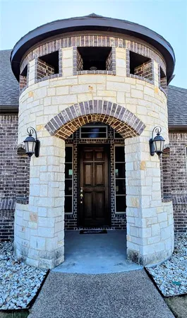 a view of a house with a door