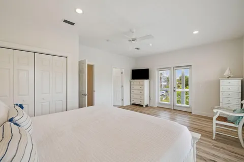 a view of a street with houses