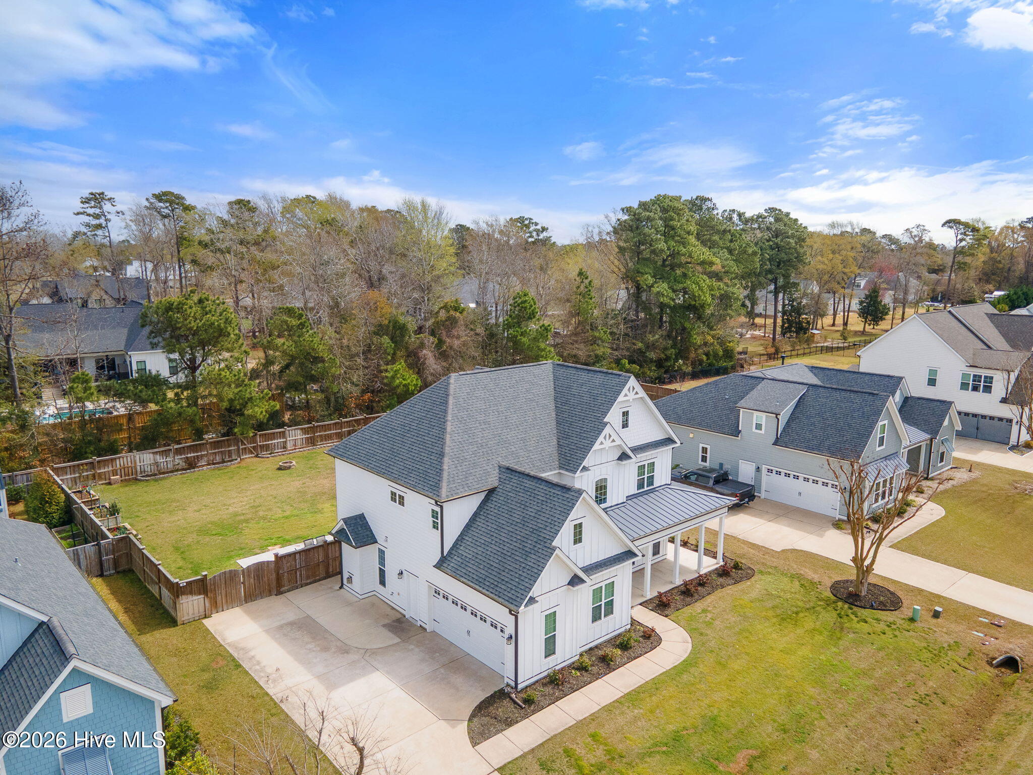 166 Camden Trail Hampstead, NC 28443 - Photo 35 of 42 Camden Aerial