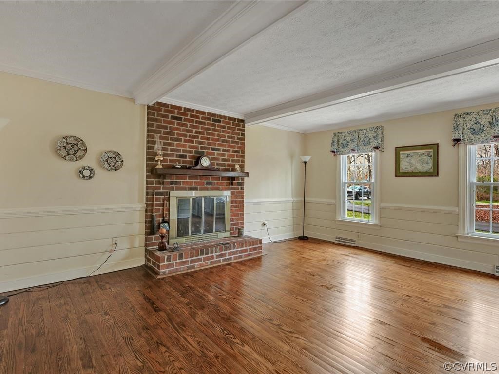 2251 Winterfield Road Midlothian, VA 23113 - Photo 12 of 27 an empty room with wooden floor and windows