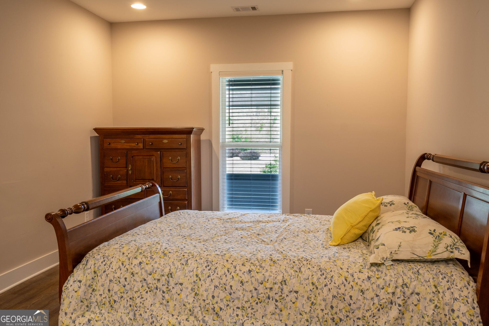 212 Old Clarkesville Mill Road, Unit C Clarkesville, GA 30523 - Photo 19 of 55 a bedroom with a bed and a window