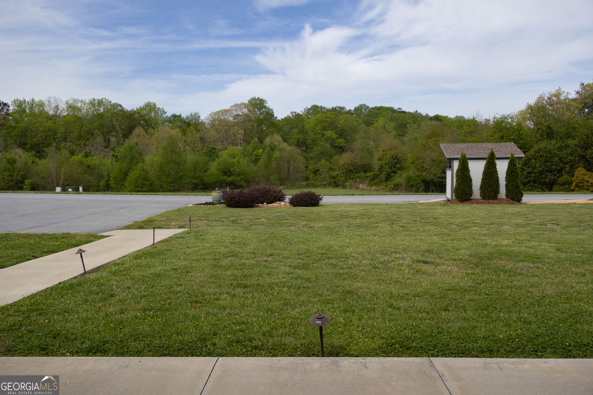 212 Old Clarkesville Mill Road, Unit C Clarkesville, GA 30523 - Photo 55 of 55 a view of outdoor space with garden