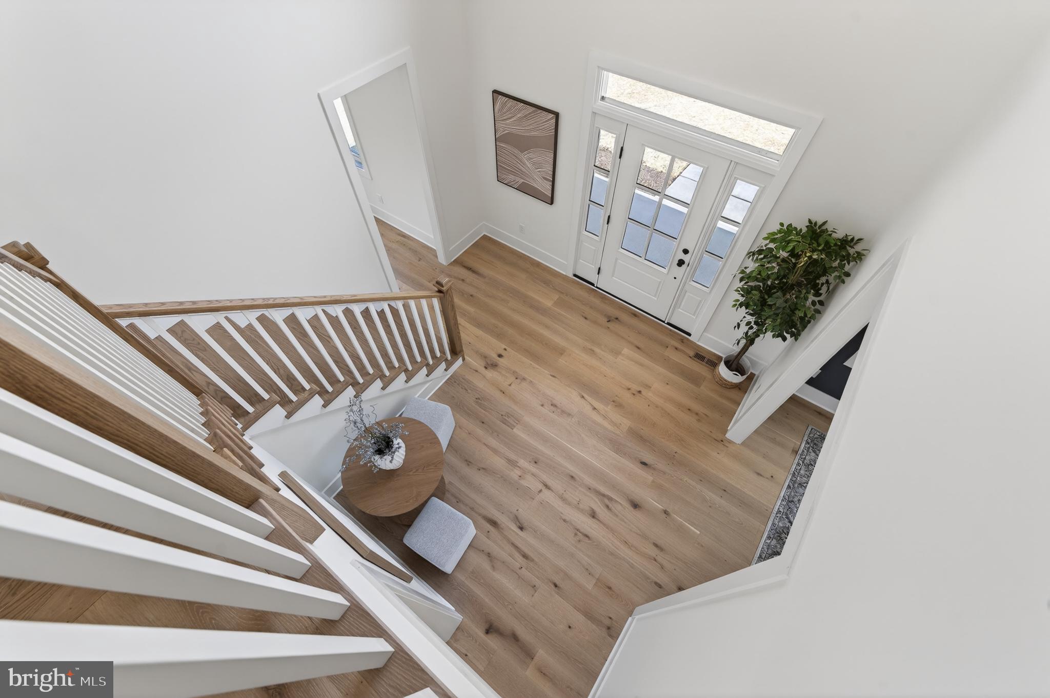 13 Rhoads Lane Media, PA 19063 - Photo 37 of 67 a view of staircase with wooden floor