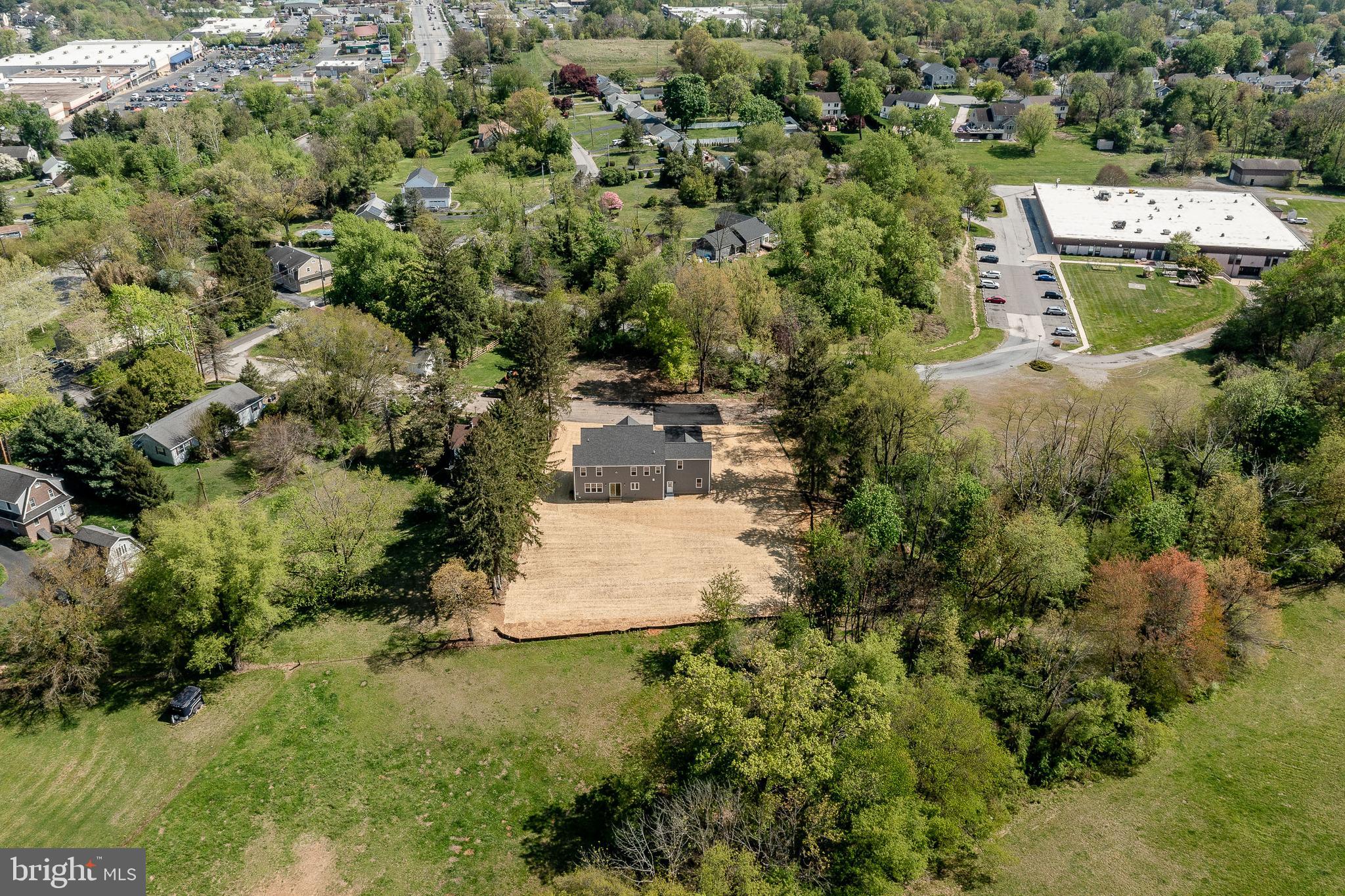13 Rhoads Lane Media, PA 19063 - Photo 62 of 67 an aerial view of a house with a yard