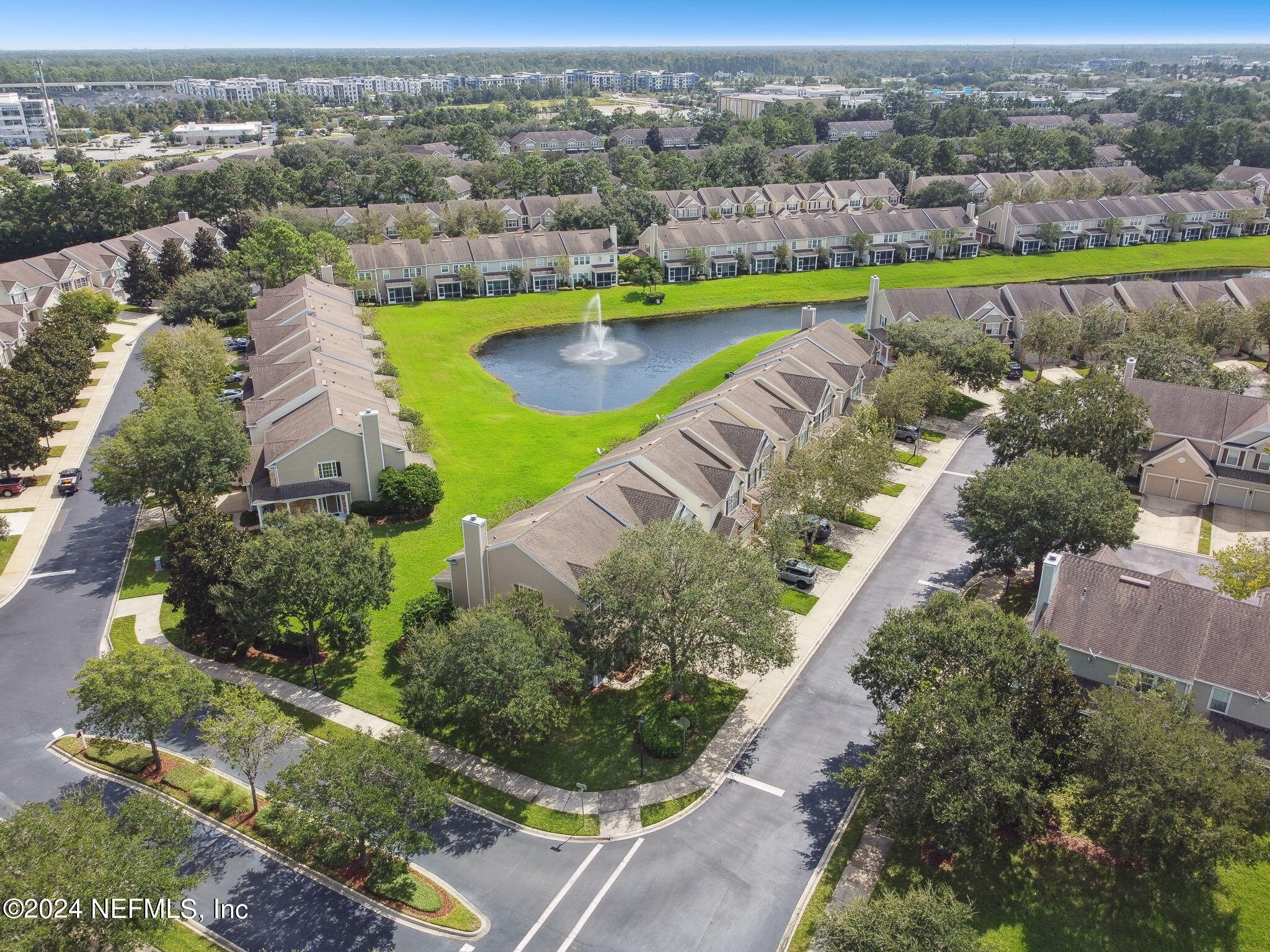 7473 Devondale Way Jacksonville, FL 32256 - Photo 62 of 68 an aerial view of a residential houses with outdoor space and swimming pool