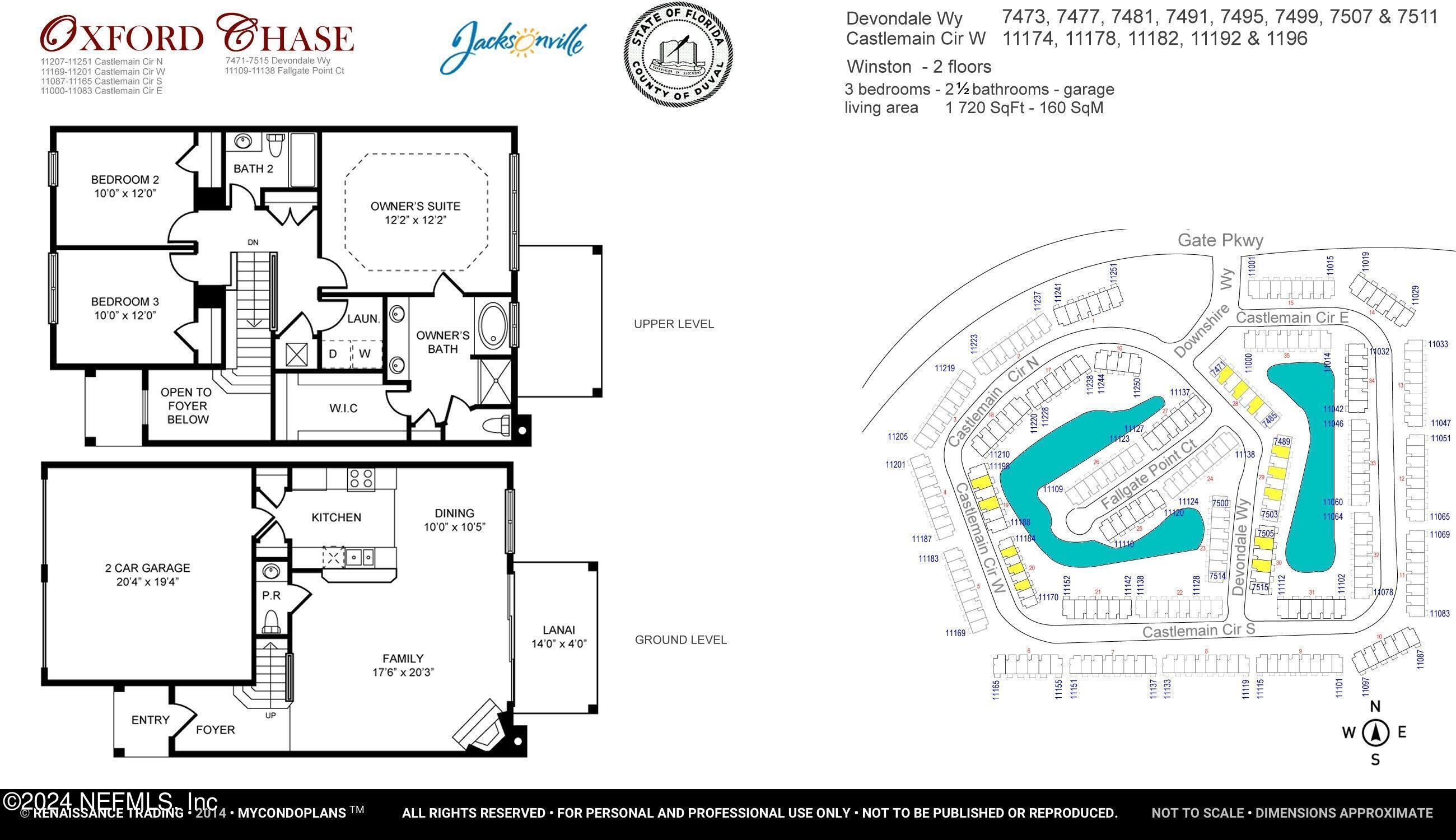 7473 Devondale Way Jacksonville, FL 32256 - Photo 68 of 68 Floor Plan