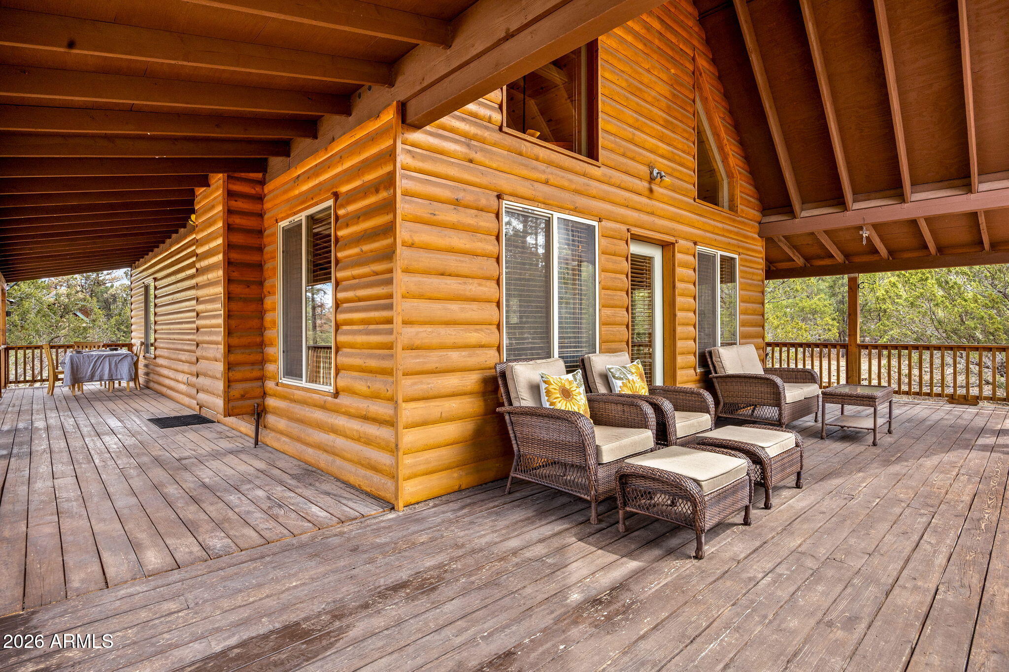3166 Chevelon Road Overgaard, AZ 85933 - Photo 27 of 41 COZY COVERED PORCH