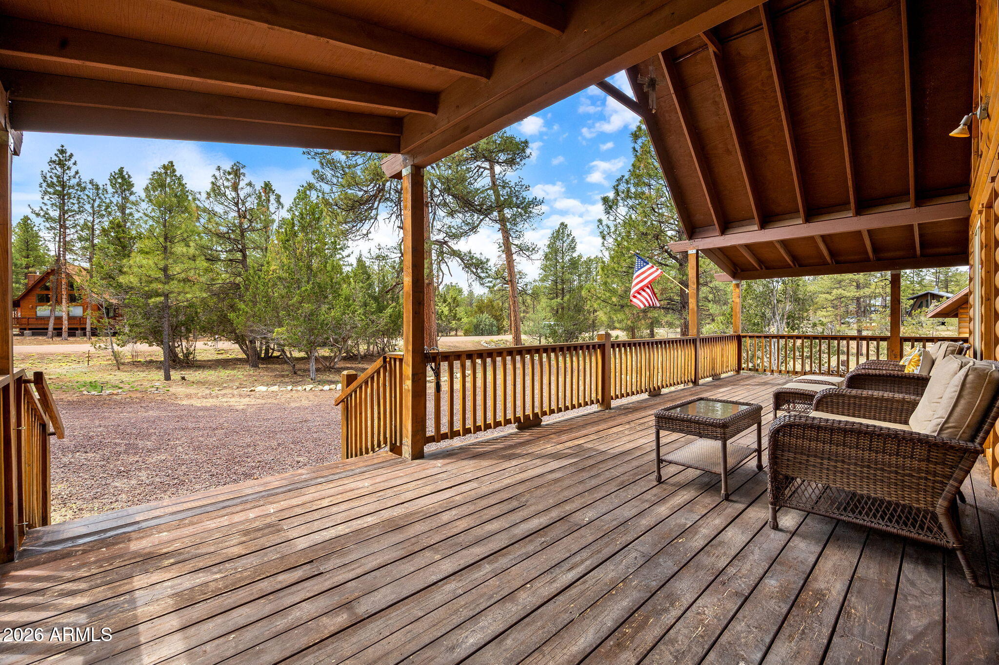 3166 Chevelon Road Overgaard, AZ 85933 - Photo 28 of 41 LARGE FRONT PORCH
