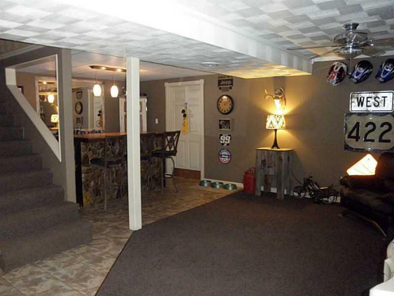 1104-1106 Chestnut Ridge Road Penn Run, PA 15765 - Photo 19 of 25 Basement/Game Room.