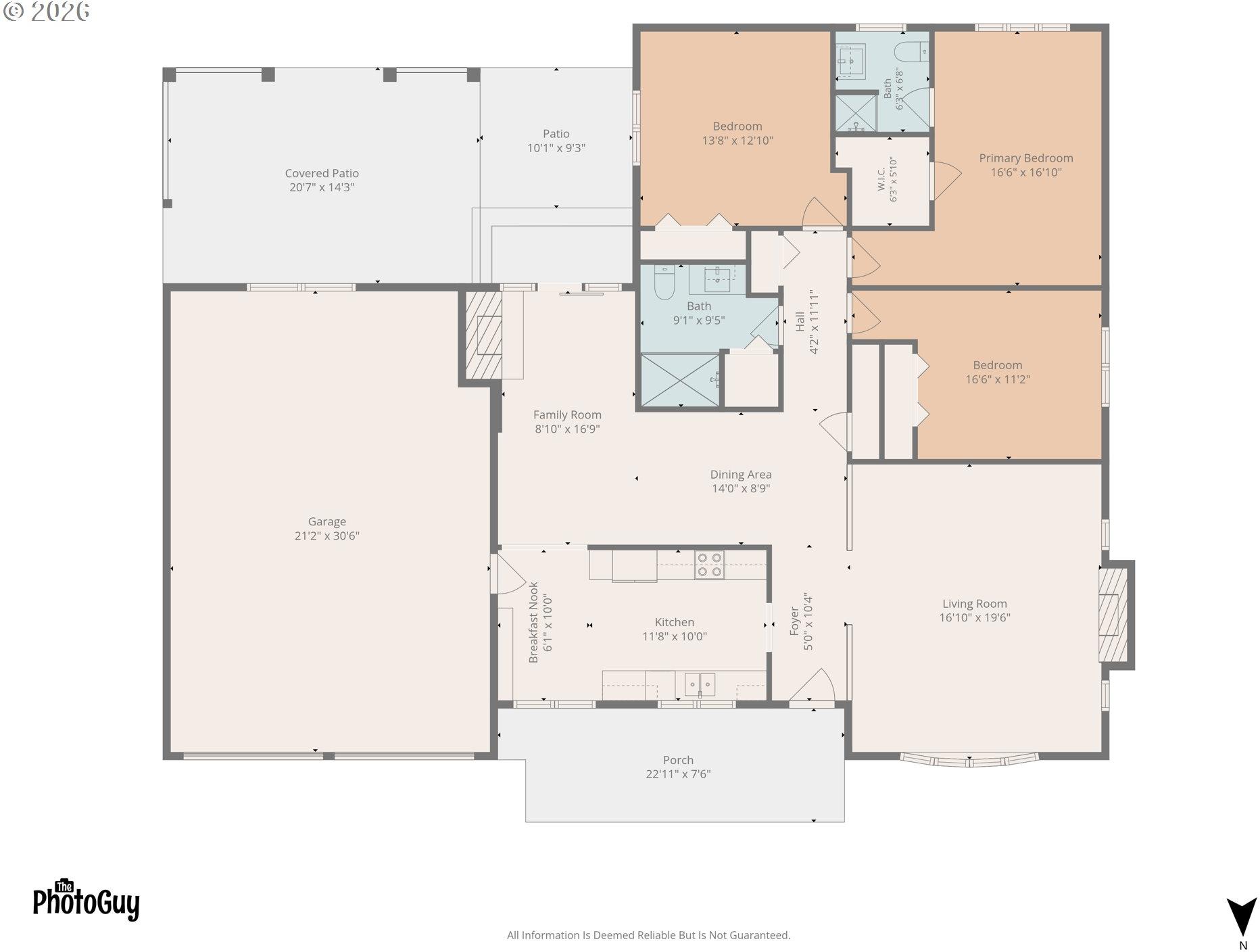 619 Blackstone Street Springfield, OR 97477 - Photo 34 of 34 Floor Plan