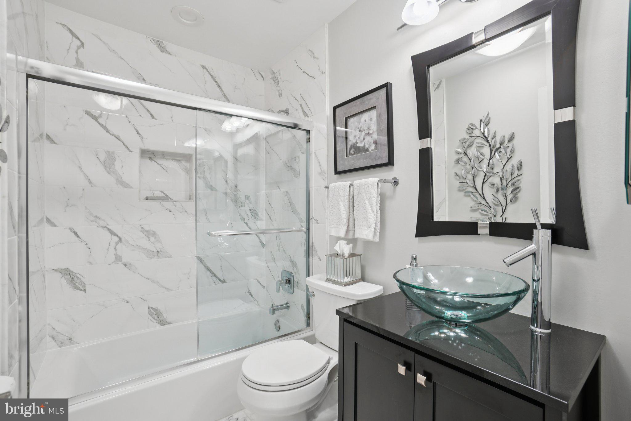 1507 Laurel Hill Road Vienna, VA 22182 - Photo 27 of 60 Renovated hall bath w/shower/tub combo